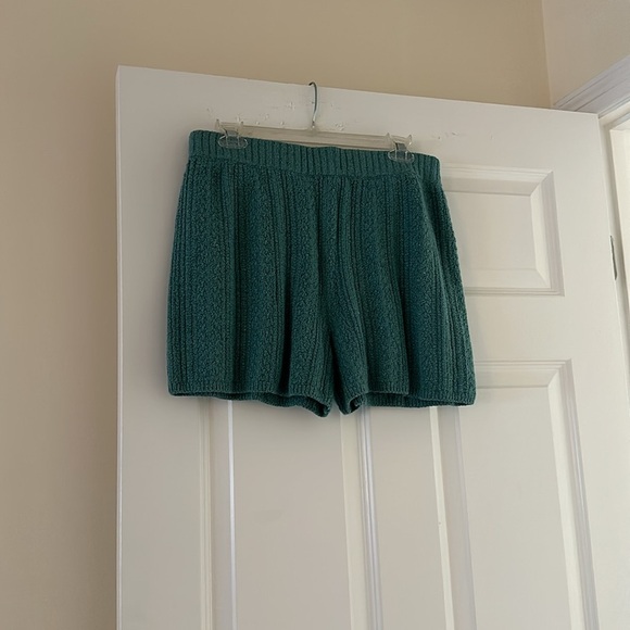 ONE GREY DAY Cotton Blend Knit Shorts (L) BNWT - Picture 2 of 8